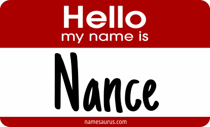 Hello my name is Nance png download