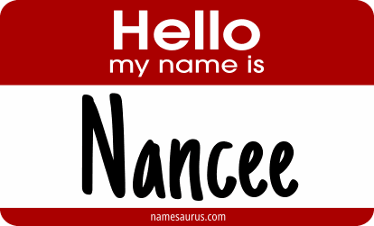 Hello my name is Nancee png download