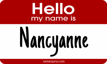 Hello my name is Nancyanne png download