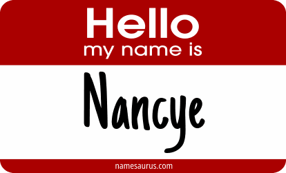 Hello my name is Nancye png download