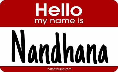 Hello my name is Nandhana png download