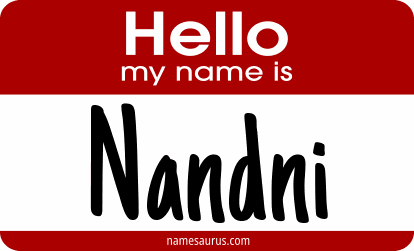 Hello my name is Nandni png download