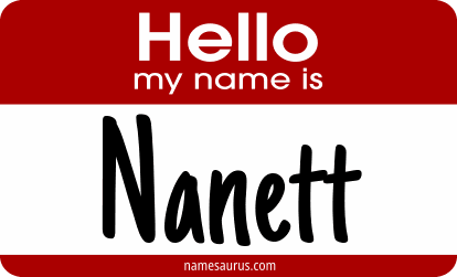 Hello my name is Nanett png download