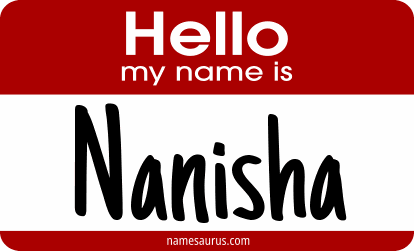 Hello my name is Nanisha png download