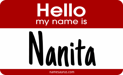 Hello my name is Nanita png download
