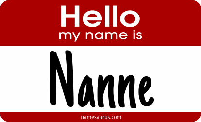 Hello my name is Nanne png download