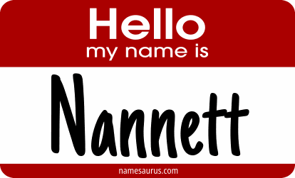 Hello my name is Nannett png download