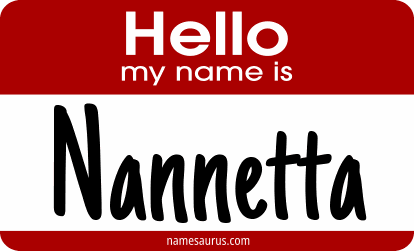 Hello my name is Nannetta png download