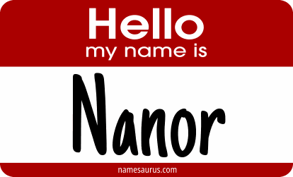 Hello my name is Nanor png download