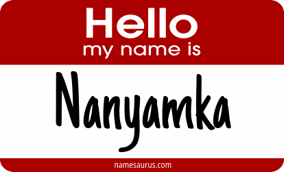 Hello my name is Nanyamka png download