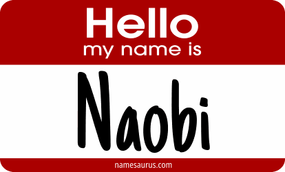 Hello my name is Naobi png download