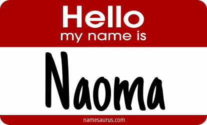 Hello my name is Naoma png download
