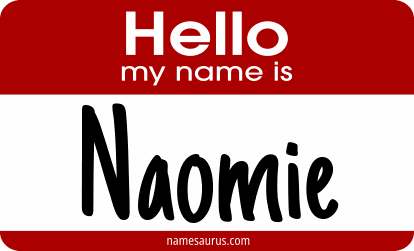 Hello my name is Naomie png download