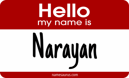 Hello my name is Narayan png download