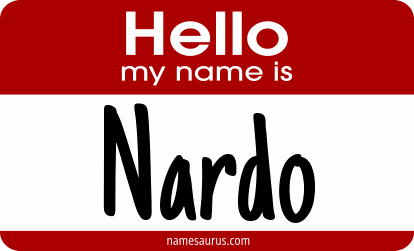 Hello my name is Nardo png download