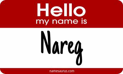 Hello my name is Nareg png download