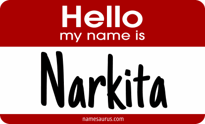 Hello my name is Narkita png download
