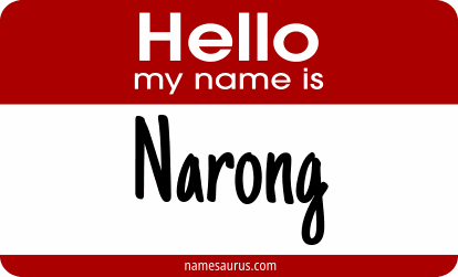 Hello my name is Narong png download