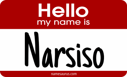 Hello my name is Narsiso png download