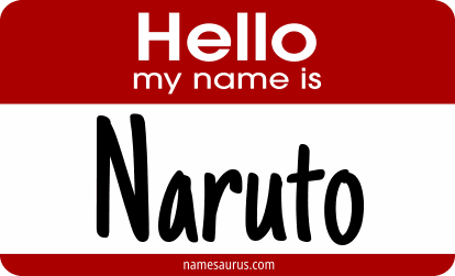 Hello my name is Naruto png download