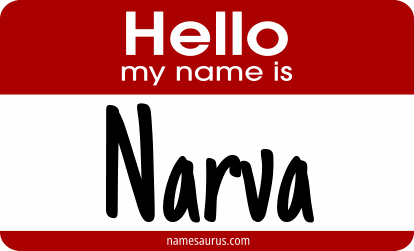 Hello my name is Narva png download