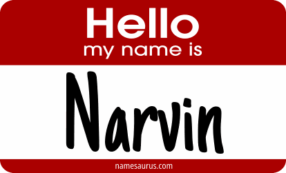 Hello my name is Narvin png download