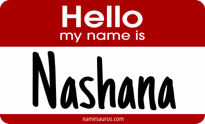 Hello my name is Nashana png download