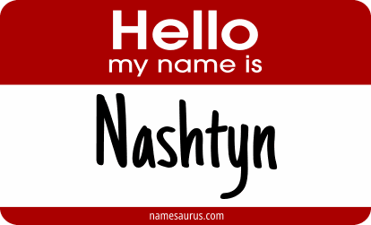 Hello my name is Nashtyn png download
