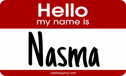 Hello my name is Nasma png download