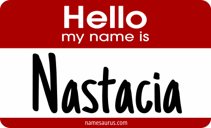 Hello my name is Nastacia png download