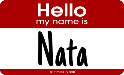 Hello my name is Nata png download