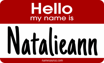 Hello my name is Natalieann png download