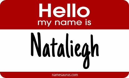 Hello my name is Nataliegh png download