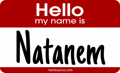 Hello my name is Natanem png download