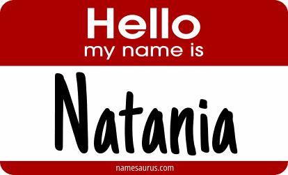 Hello my name is Natania png download
