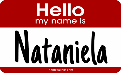 Hello my name is Nataniela png download