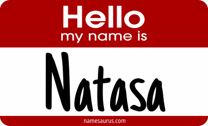 Hello my name is Natasa png download
