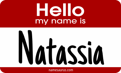 Hello my name is Natassia png download