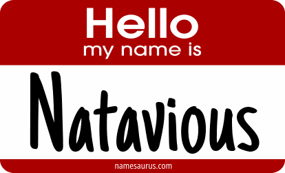 Hello my name is Natavious png download