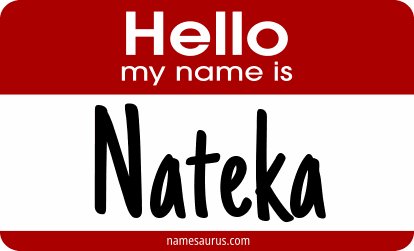 Hello my name is Nateka png download