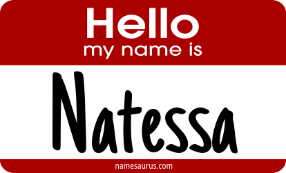Hello my name is Natessa png download
