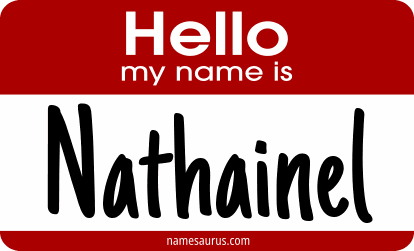 Hello my name is Nathainel png download