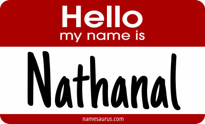 Hello my name is Nathanal png download