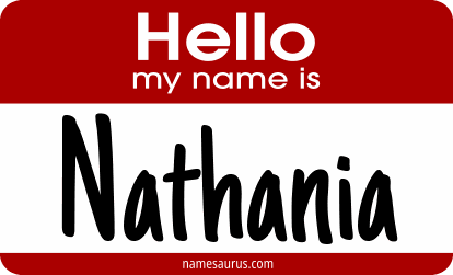 Hello my name is Nathania png download
