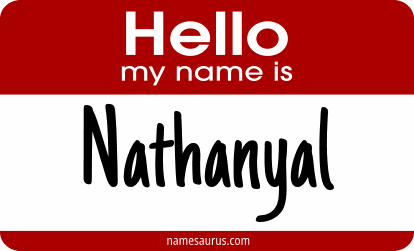Hello my name is Nathanyal png download