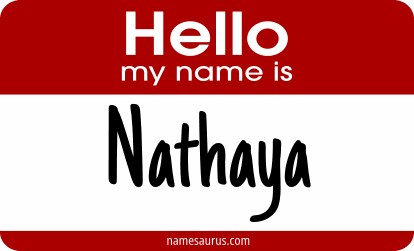 Hello my name is Nathaya png download