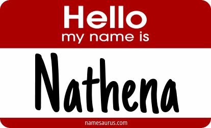 Hello my name is Nathena png download