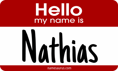 Hello my name is Nathias png download
