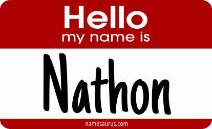 Hello my name is Nathon png download