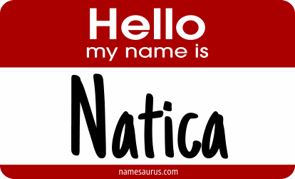Hello my name is Natica png download